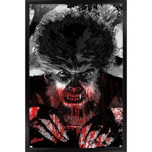 Trends International The Wolf Man - Autumn Moon Framed Wall Poster Prints - 1 of 4