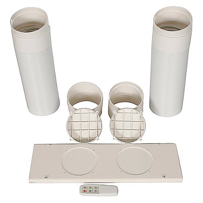 Frost White Mobile Air Conditioner and Heater with Remote