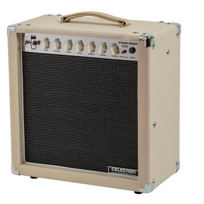 Stage Right by Monoprice 15-Watt 1x12 Guitar Combo Tube Amp with Celestion Speaker and Spring Reverb