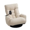 NicBex Modern Foldable Single Sofa, Adjustable Head and Waist with Stand, Lounge Chair in the Living Room - 4 of 4
