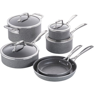 Zwilling J.A. Henckels Spirit 10 Piece Steel Nonstick Cookware Set