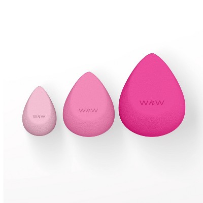 Wet n Wild Makeup Sponge - 3pk - Pink