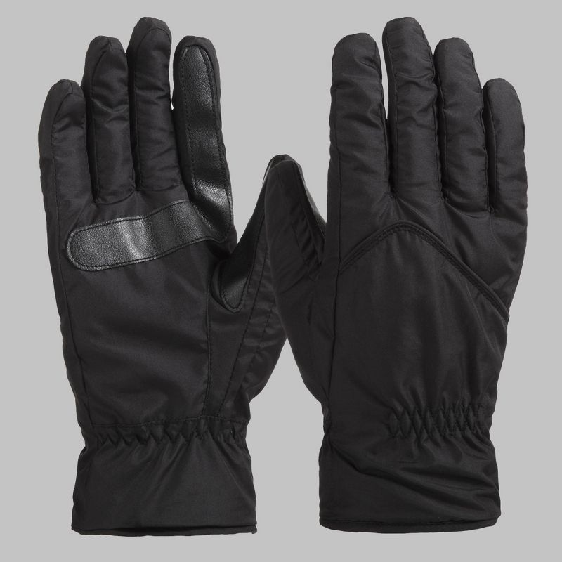 Isotoner Men's Sleek Heat Gloves - Black, 5 of 6