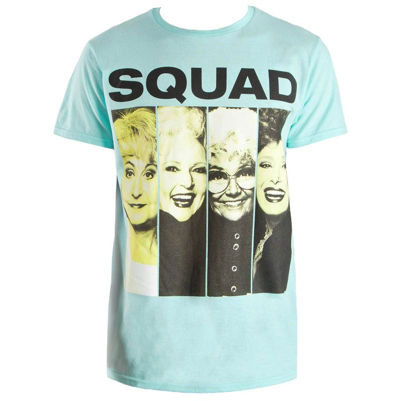 The Golden Girls Women's Squad Officially Licensed Celadon Green T-Shirt, 1 of 5