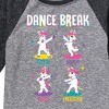JoJo Siwa Dance Break Unicorns  - Athletic Heather/Heather Black - 2T - 2 of 3