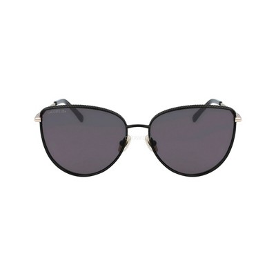 Lacoste La 230s 001 Womens Cat-eye Sunglasses Matte Black 59mm : Target