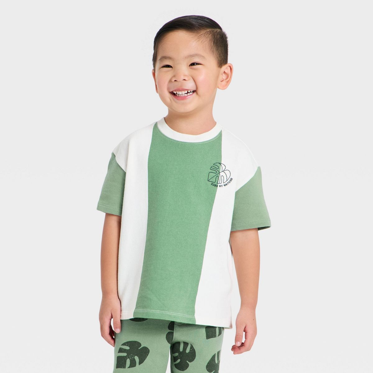 Toddler Boys' Short Sleeve Sweatshirt and Shorts Set - Cat & Jack™ - thumbnail 7