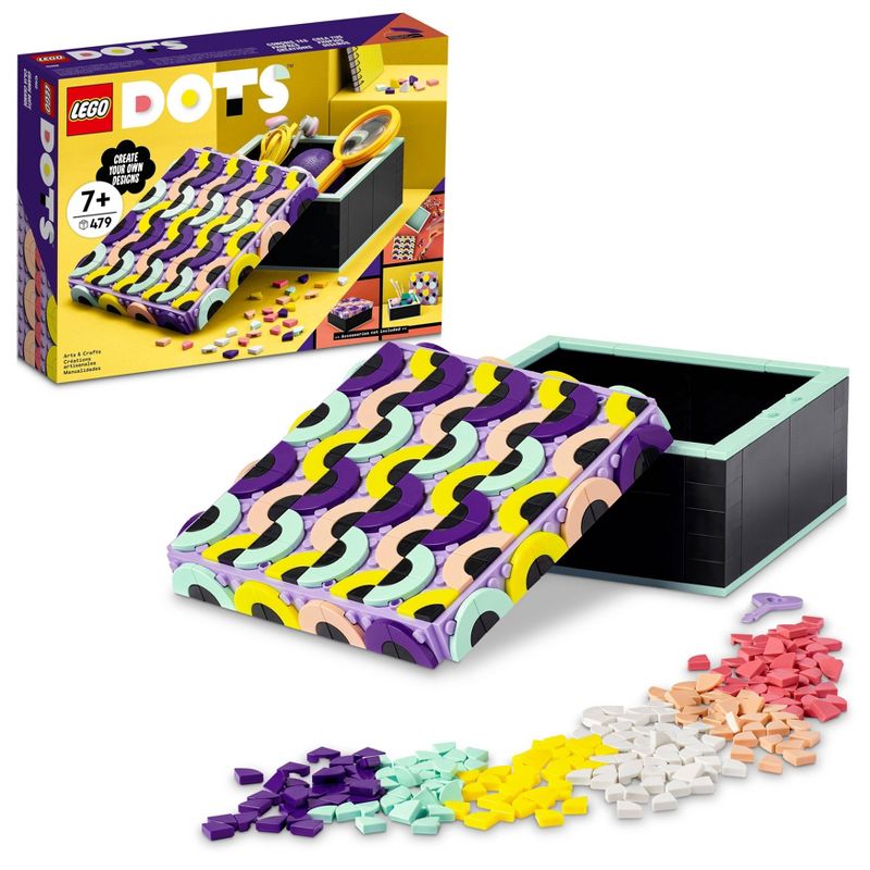 LEGO DOTS Big Box DIY Storage Box Arts and Crafts Set 41960, 1 of 12