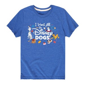 Boys' - Disney - Cats & Dogs Short Sleeve Graphic T-Shirt - 1 of 4