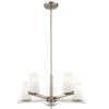 Livex Lighting Astoria 5 - Light Chandelier in  Brushed Nickel - 3 of 4