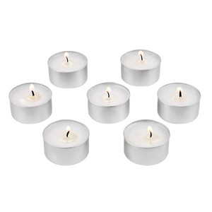 VEVOR 200 Pack Unscented Tea Lights Candles 6.5 Hours Long Burning Christmas - 1 of 4