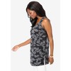Jessica London Women's Plus Size Georgette Tunic Tank - 4 of 4