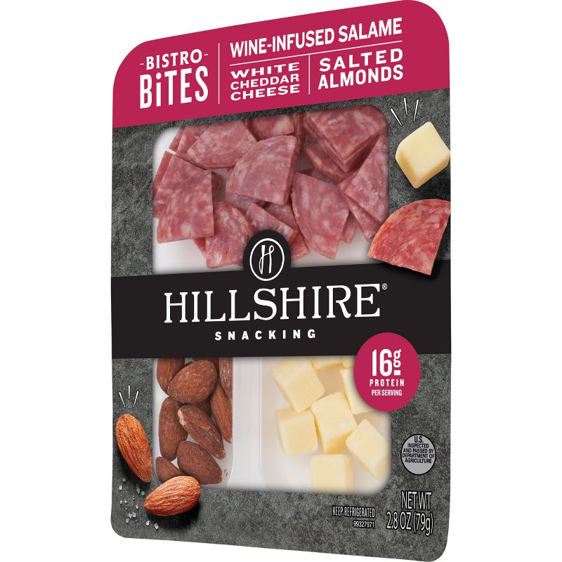 Hillshire Snacking Bistro Bites Wine Infused Salami - 2.8oz, 5 of 6