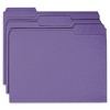Business Source Color File Folder 1/3 Cut 100/BX Purple 44106 - 2 of 2
