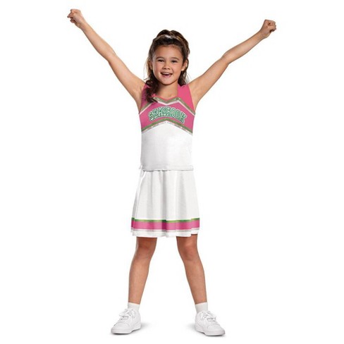 Kids Disney Zombies 2 Addison Cheer Halloween Costume Dress S 4 6x Target