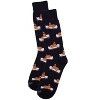Memoi Men's Festive Walrus Novelty Crew Socks - 3 of 4