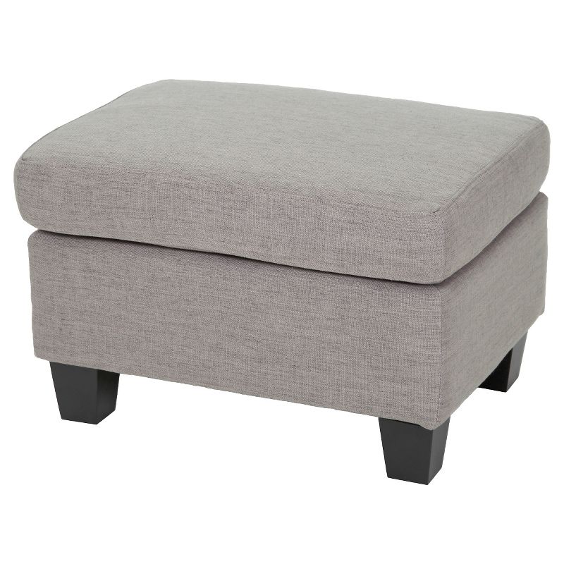 Rosella Fabric Ottoman - Christopher Knight Home, 1 of 6