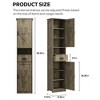 Narrow Height Slim Floor Standing Cabinet - 2 of 4
