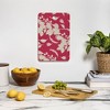 Viviana Gonzalez Floral Magenta vibes Rectangle Cutting Board - Deny Designs - image 3 of 3