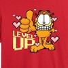 Women's - Garfield - Level Up Your Life Cropped Graphic T-Shirt - 2 of 4