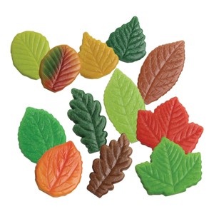 Yellow Door Sensory Play Stones: Leaves - 12 Pieces - 1 of 4