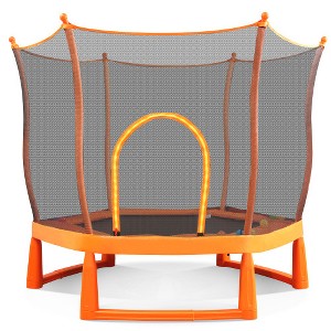 BestParts 6FT Toddler Trampoline with Safety Net & Ball Pit – Indoor & Outdoor Enclosed Bouncer - 1 of 4