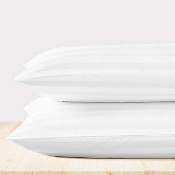 Luxury 500 Thread Count Pillowcase Set - 100% Cotton Sateen, Cool & Breathable by California Design Den