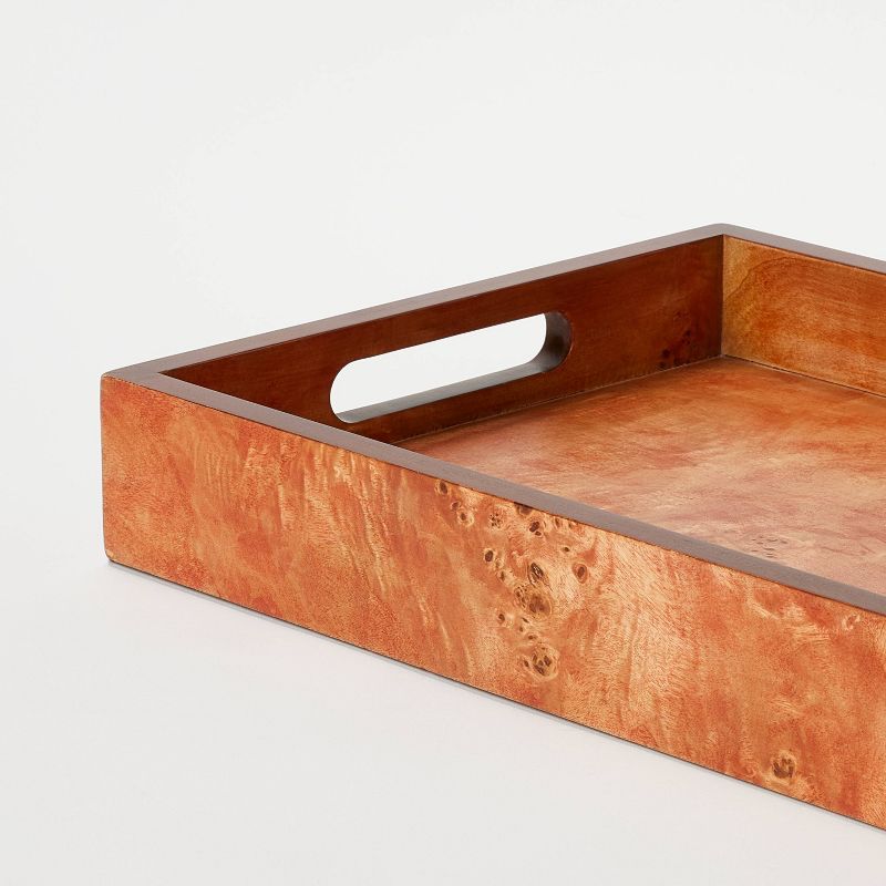 Burl Wood Tray - Threshold&#8482; designed with Studio McGee, 5 of 6