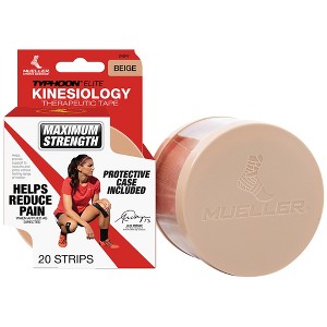 Mueller Sports Medicine 20 Pre-Cut I-Strips Typhoon Elite Kinesiology Tape - 1 of 2