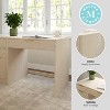 Martha Stewart Kayden Home Office Modular Single-Drawer Desk with 3 Drawer File Cabinet - 3 of 4