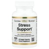 California Gold Nutrition Stress Support with L-Theanine, Ashwagandha, Botanical Blend, and Enzymes, 60 Veggie Capsules - 2 of 4