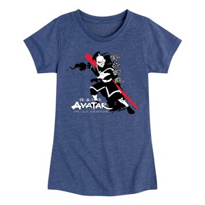 Girls' - Avatar: The Last Airbender - Zuko Fire Nation Fitted Short Sleeve Graphic T-Shirt - 1 of 4