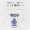 Spode Blue Italian Christmas Mug, 12oz - Elegant Holiday Drinkware with Iconic Christmas Tree Motif, Dishwasher & Microwave Safe Festive Mug - 3 of 4