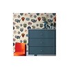 Jurassic World Badges Peel & Stick Kids' Wallpaper Beige - RoomMates: Removable PVC, Fictitious Character, Self-Adhesive - 3 of 4