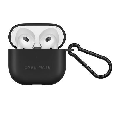 Case-Mate Airpods 4 Tough with Black Carabiner