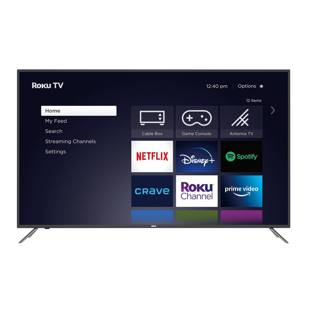 RCA 58" 4K UHD LED 2160p Roku Smart TV - RTRU5827-B-US