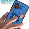Nakedcellphone Combo for Samsung Galaxy XCover 7 Pro - Rugged Phone Case with Stand and Belt Clip Holster Holder - 4 of 4