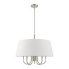 Livex Lighting Belclaire 5 - Light Chandelier in  Brushed Nickel - 3 of 4