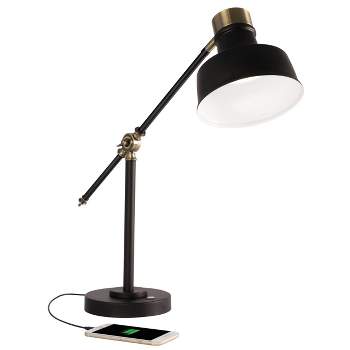 Wellness Series Balance Desk Lamp (Includes LED Light Bulb) Black - OttLite