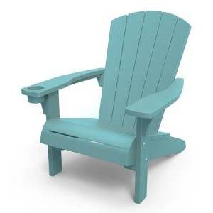 Photo 1 of Alpine Outdoor Adirondack Chair - Teal - Keter