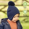 KeaBabies Muff Baby Beanie, Baby Hat for Baby Boys, Girls, Winter Hats for Kids, Newborn, Infant, Toddler 0-36 months - 4 of 4
