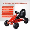 Infans Go Kart Kids Ride On Car Pedal Powered Car 4 Wheel Racer Toy Stealth Outdoor New - 3 of 4