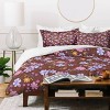 Deny Designs King Schatzi Brown Macy Floral Autumn Duvet Cover and Pillow Sham - 2 of 4