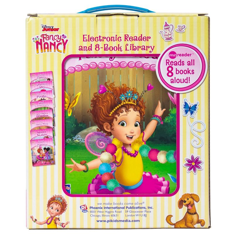Pi Kids Disney Junior Fancy Nancy Electronic Me Reader and 8-Book Library Boxed Set, 6 of 17