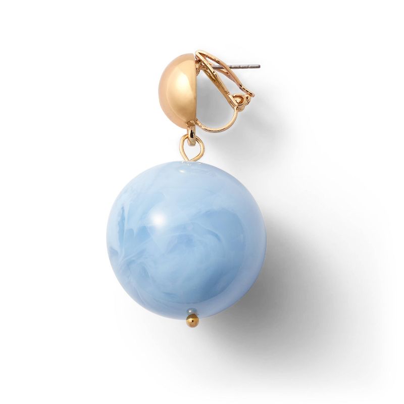 Ball Drop Earrings - Rachel Comey x Target Blue/Gold, 2 of 3