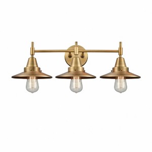 Railroad - 3 Light Bath Vanity-7.25 Inches Tall and 26 Inches Wide - 1 of 1