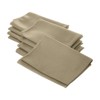Slickblue Polyester Poplin Napkins 18"x18", Serged Edge, Event or Daily Table Use, 41 Color Options – Set of 4 or 10 - 3 of 4