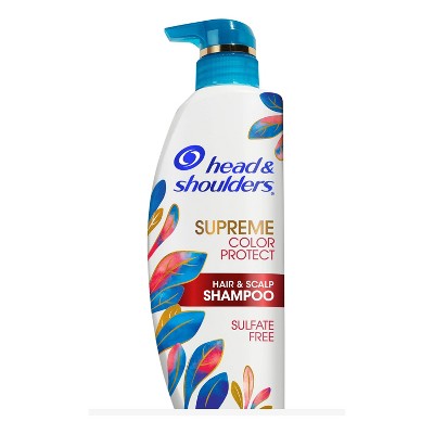 Head & Shoulders Supreme Sulfate Free Color Protect Anti-Dandruff Shampoo for Relief from Itchy & Dry Scalp - 11.8 fl oz