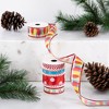 Northlight Set of 5 Polka Dots Matching Themed Craft Christmas Ribbons 1.5" x 3 Yards - image 2 of 4