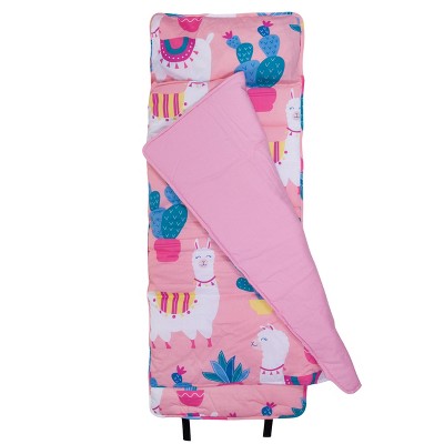 Wildkin Llamas and Cactus Pink Original Nap Mat